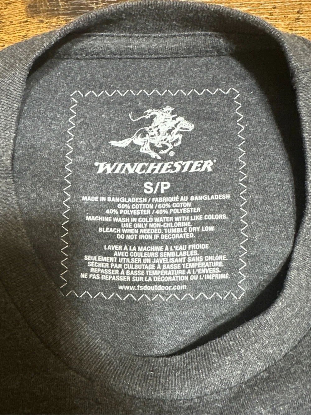Gray Winchester tee